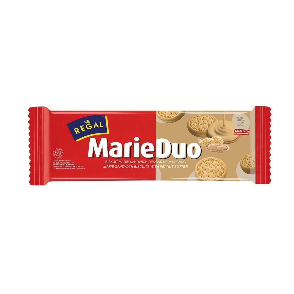 Bánh Quy Regal Marie Bơ Đậu Phộng 100g