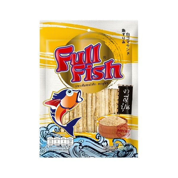 Bánh Snack Cá Full Fish Mè Nhật Bản (21g)