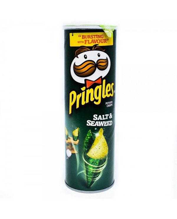 Bánh Snack Khoai Tây Chiên Pringles Vị Salt & Seaweed 107g
