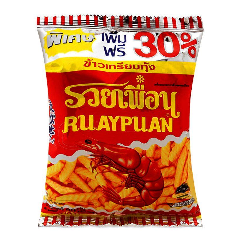 Bánh Snack Tôm Thái Ruay Puan (20g)