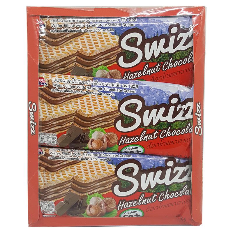Bánh Xốp Swizz Vị Sô Cô La Hạt Dẻ (324g)