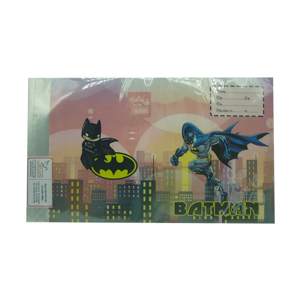 Bao Tập Nylon Có Giấy Hình (Xấp 5 Tờ)