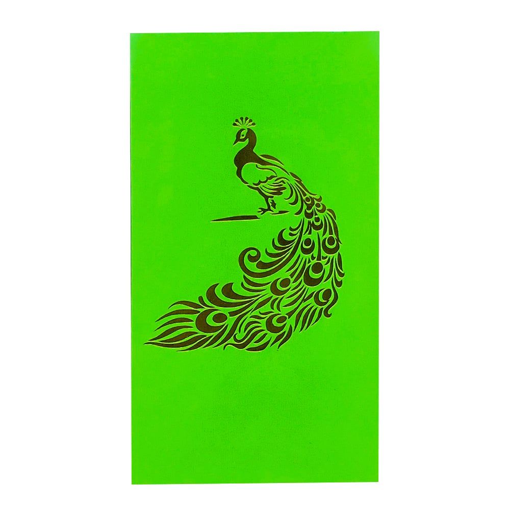 Bao Thư Mỹ Thuật - In Nhũ (9 x 18 cm) (5 Cái/Gói)