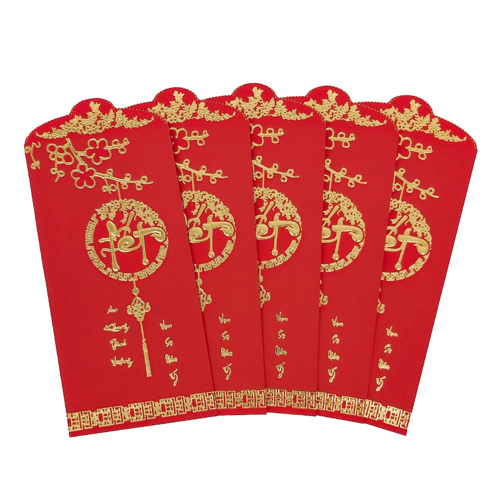 Bao Lì Xì Lớn Đức Quyền ( 8 x 16 cm)