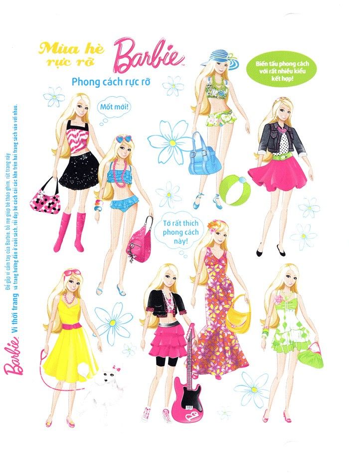 Barbie Thiết Kế Thời Trang - Mùa Hè Rực Rỡ