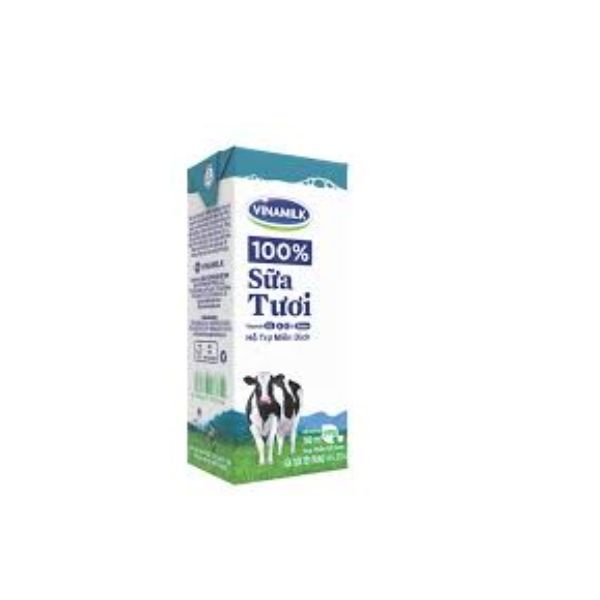 Sữa Tươi Tiệt Trùng Vinamilk 100% Không Đường (180ml)
