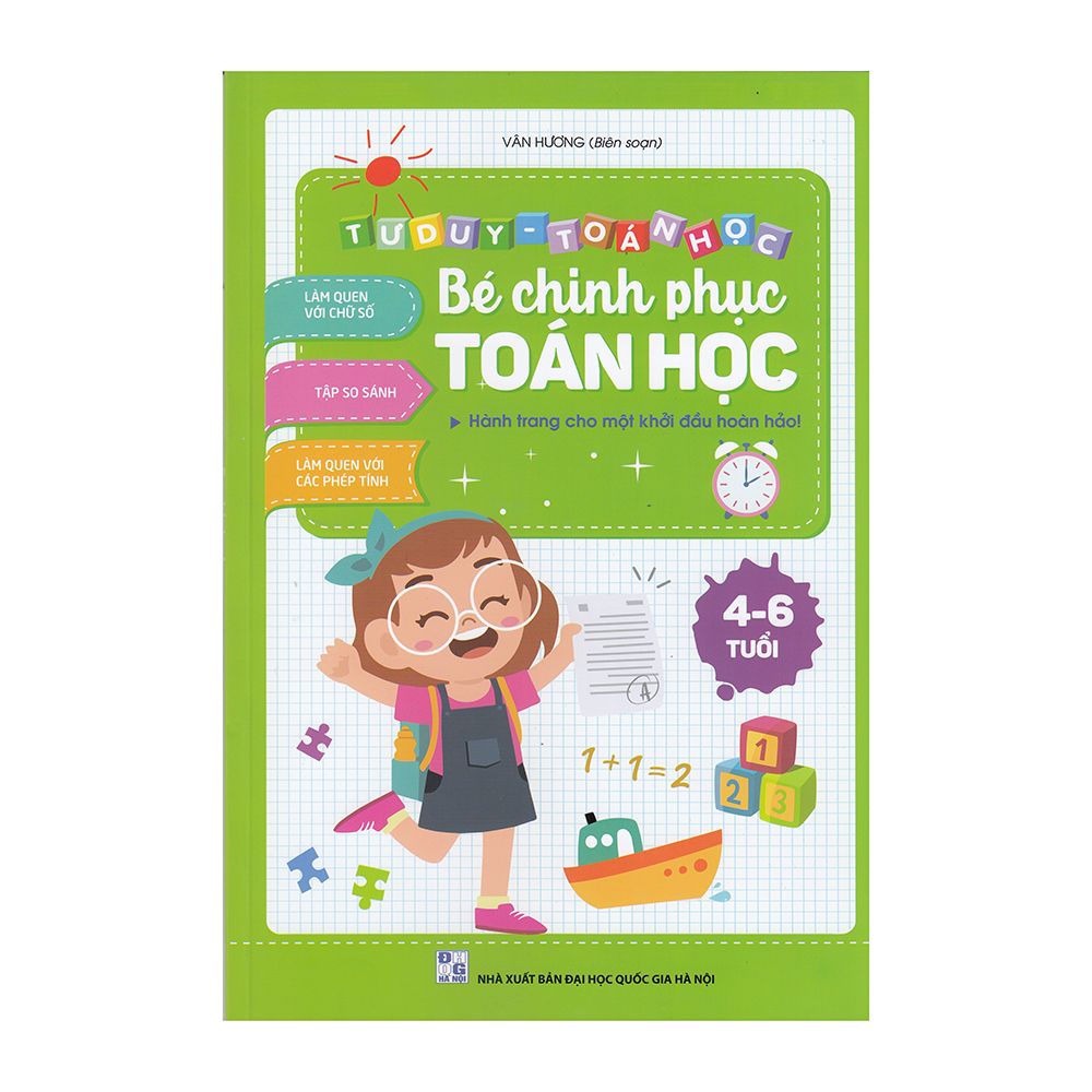 Bé Chinh Phục Toán Học (4 - 6 Tuổi)