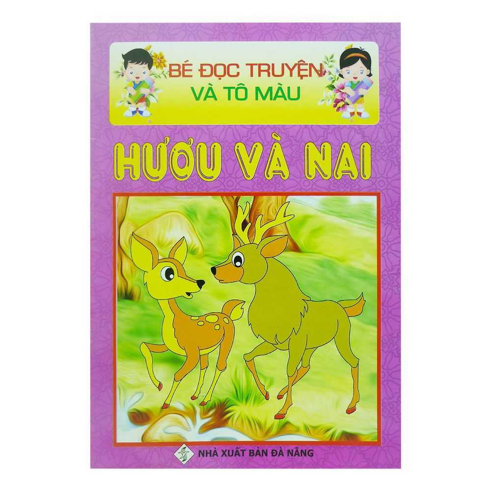 Bé Đọc Truyện Và Tô Màu - Hươu Và Nai