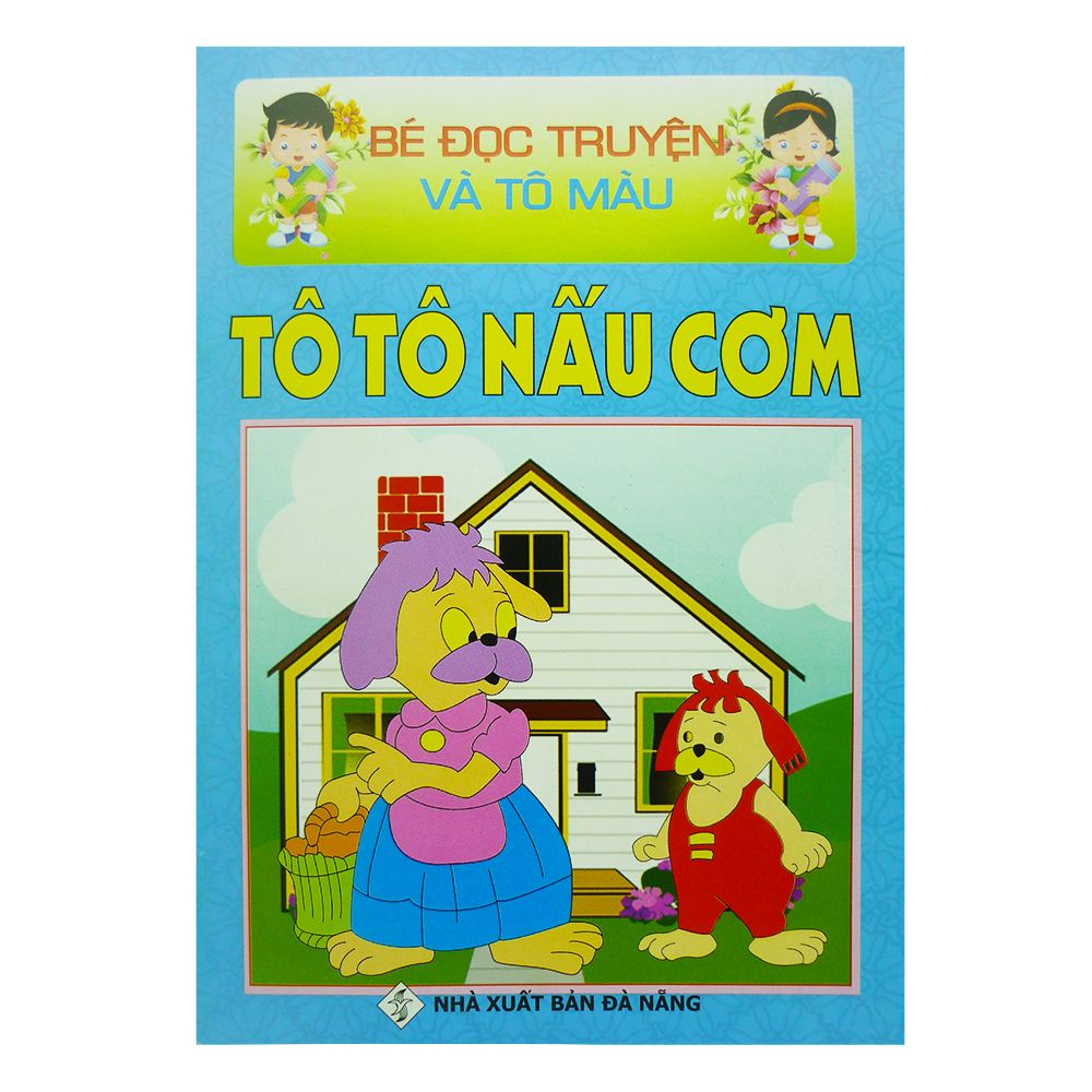 Bé Đọc Truyện Và Tô Màu - Tô Tô Nấu Cơm