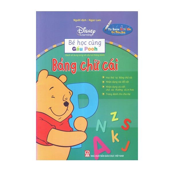 Bảng chữ cái-Bé học cùng gấu Pooh (GD)
