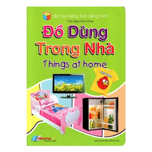 Bé Học Tiếng Anh Bằng Hình - Đồ Dùng Trong Nhà