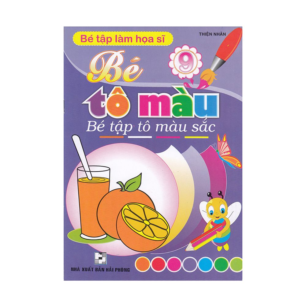 Bé Tập Làm Họa Sĩ - Bé Tô Màu Bé Tập Tô Màu Sắc (Tập 9)