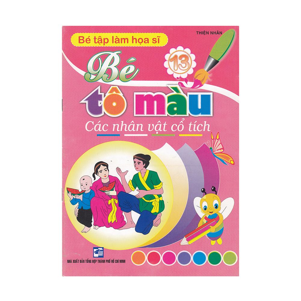 Bé Tập Làm Họa Sĩ - Bé Tô Màu Các Nhân Vật Cổ Tích (Tập 13)