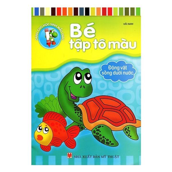 Bé Tập Tô Màu - Động Vật Sống Dưới Nước