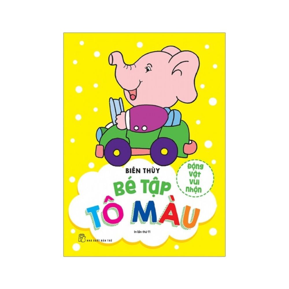 Bé Tập Tô Màu - Động Vật Vui Nhộn