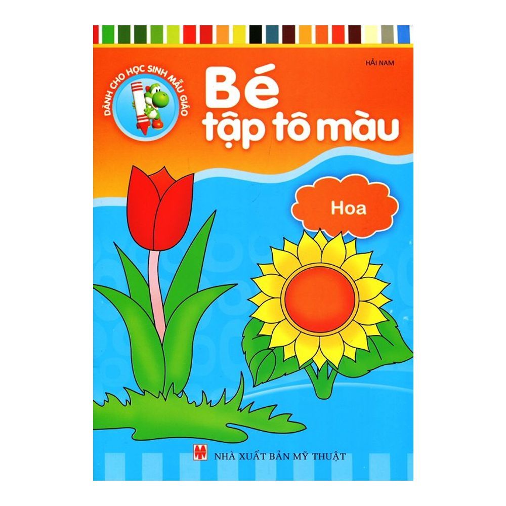 Bé Tập Tô Màu - Hoa