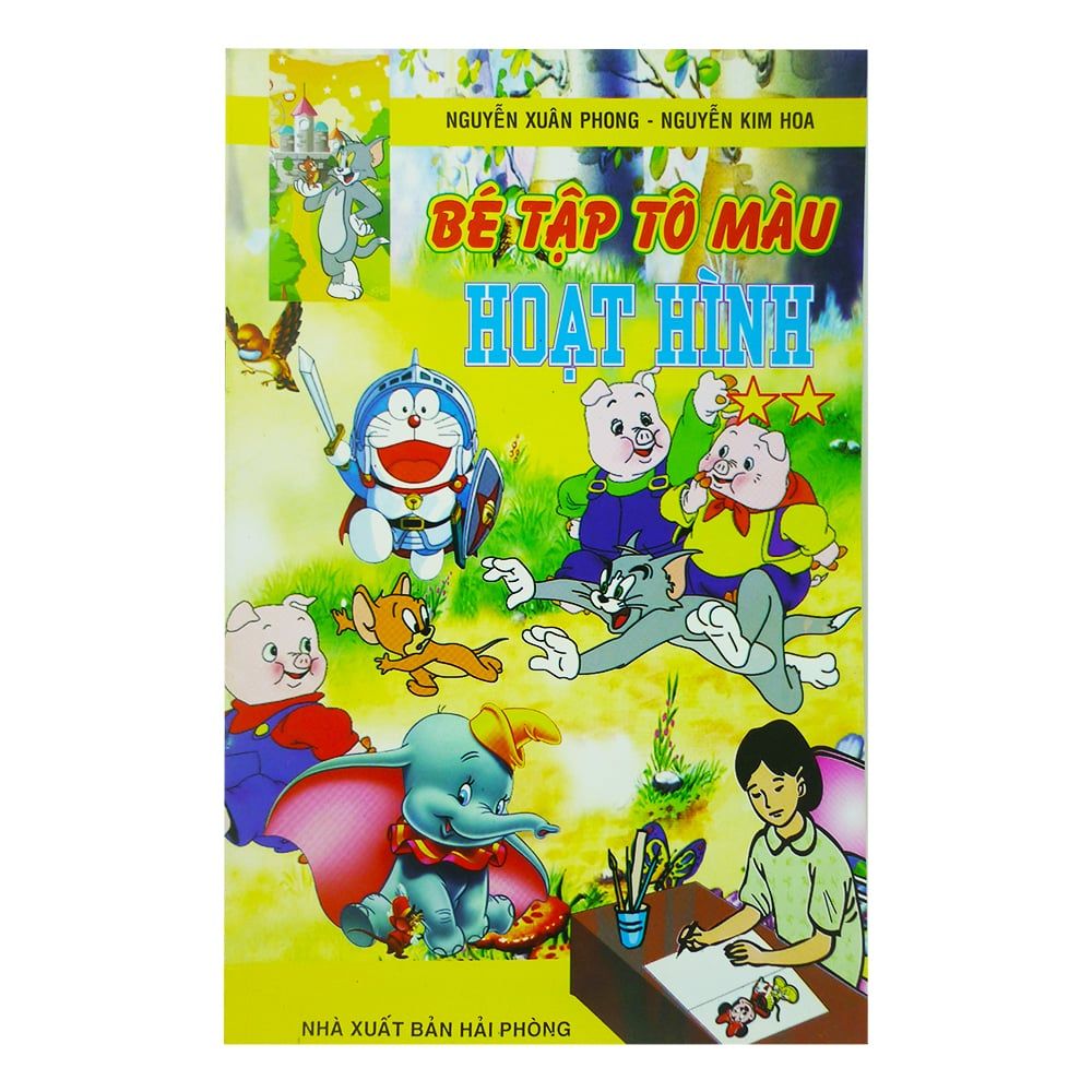 Bé Tập Tô Màu Hoạt Hình - Tập 2