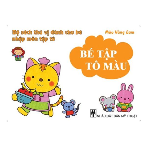 Bé Tập Tô Màu - Màu Vàng Cam