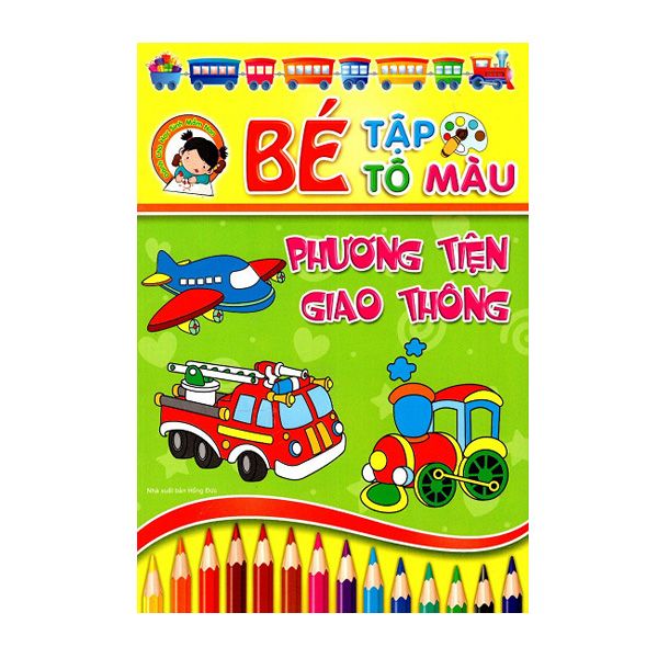 Bé Tập Tô Màu - Phương Tiện Giao Thông