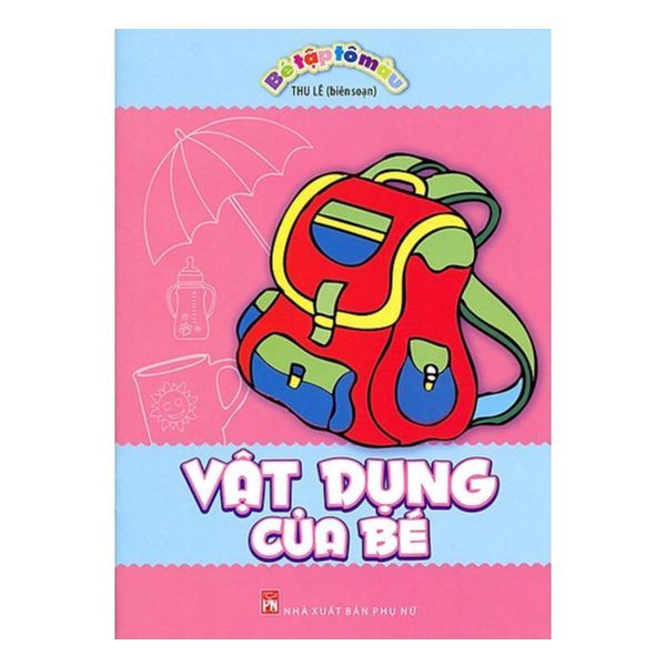 Bé Tập Tô Màu - Vật Dụng Của Bé
