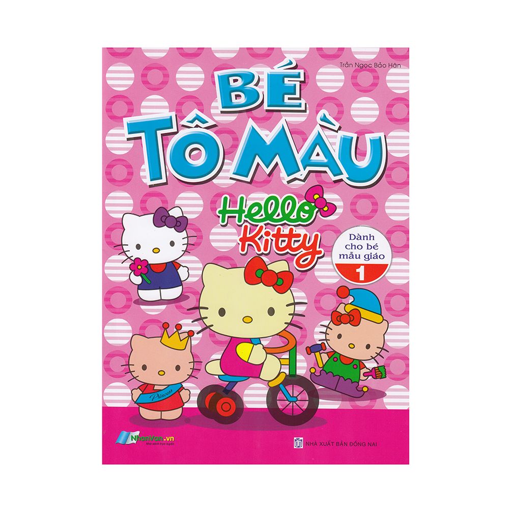 Bé Tô Màu Hello Kitty (Dành Cho Bé Mẫu Giáo 1)