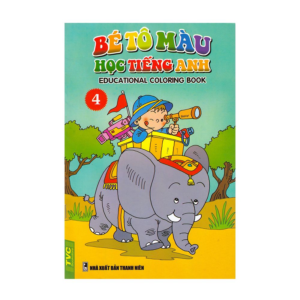 Bé Tô Màu Học Tiếng Anh - Tập 4