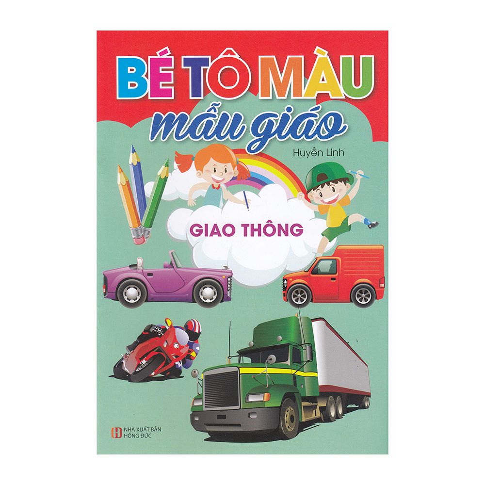 Bé Tô Màu Mẫu Giáo - Giao Thông