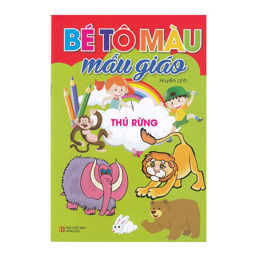 Bé Tô Màu Mẫu Giáo - Thú Rừng
