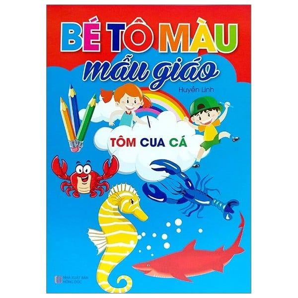 Bé Tô Màu Mẫu Giáo - Tôm Cua Cá