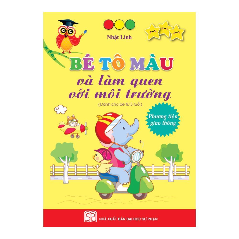 Bé Tô Màu Và Làm Quen Với Môi Trường - Phương Tiện Giao Thông