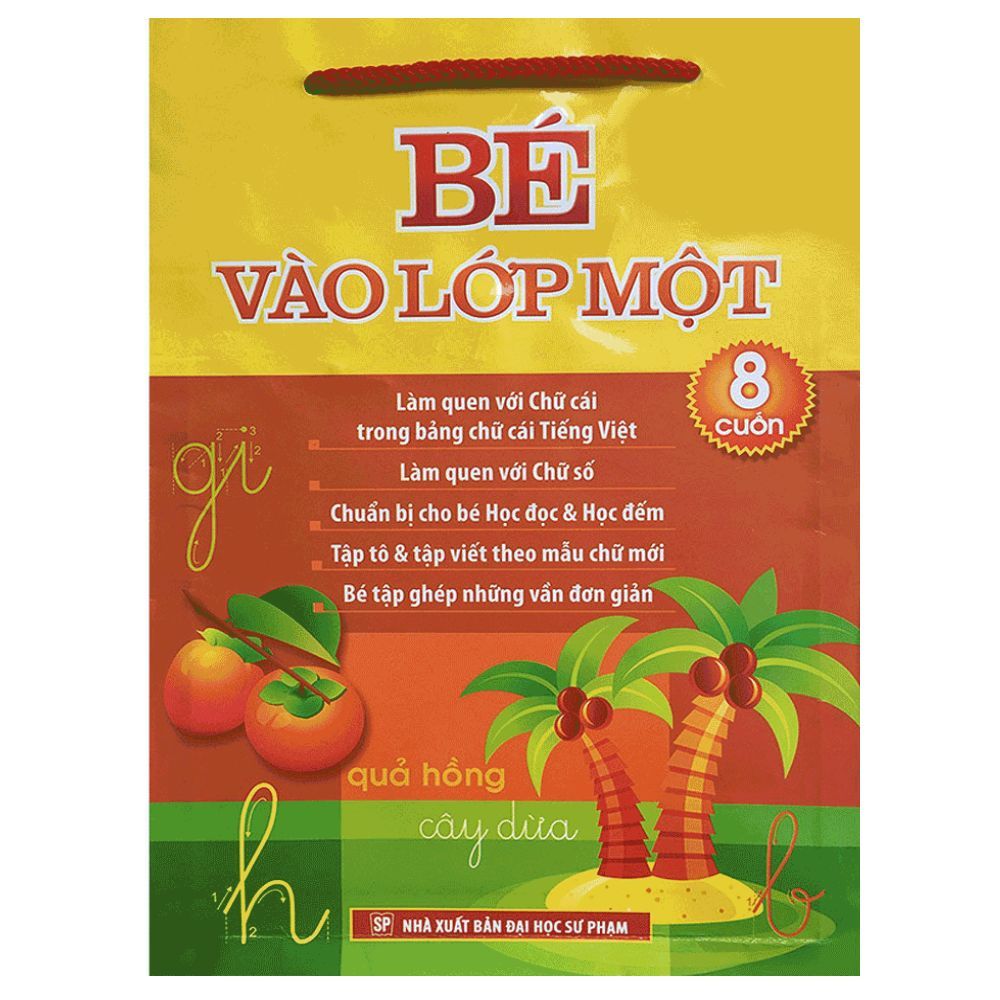 Bé Vào Lớp Một (Bộ Túi 8 Cuốn)