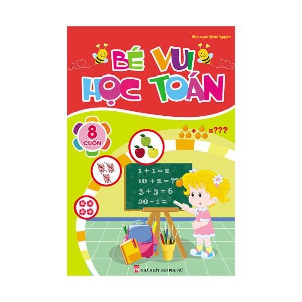 Bé Vui Học Toán (Túi 8 Cuốn)