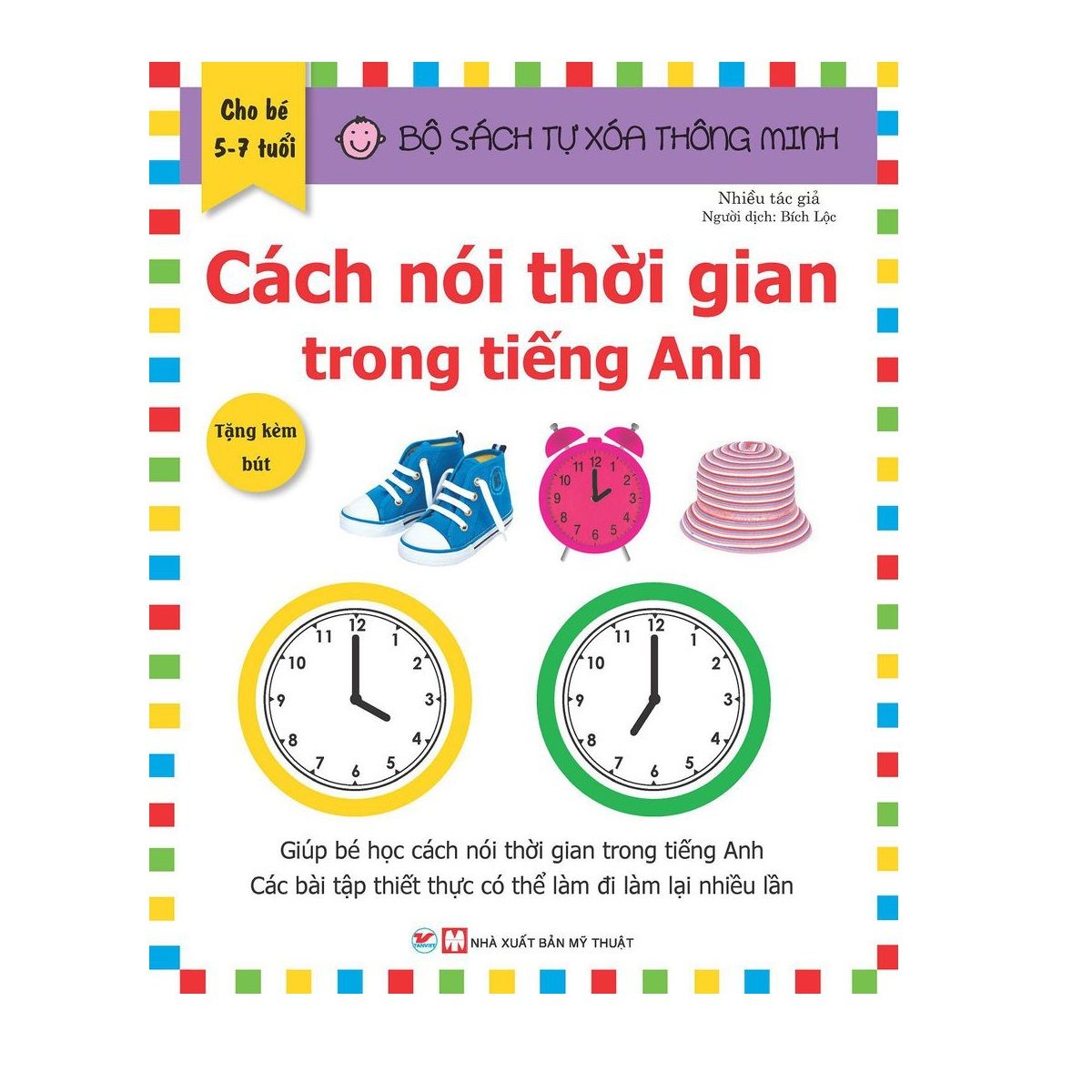 Bộ Sách Tự Xóa Thông Minh - Cách Nói Thời Gian Trong Tiếng Anh