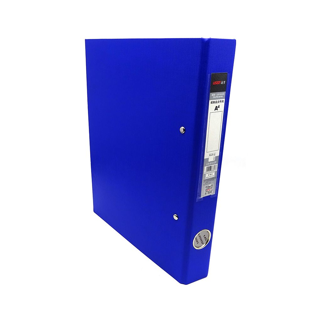 Bìa Còng Nhẫn USIGN US-612/2R (3.5cm) - Xanh Dương