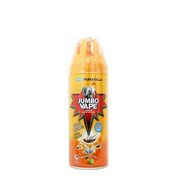 Bình Xịt Côn Trùng Jumbo Vape Hương Cam Chanh 300ml