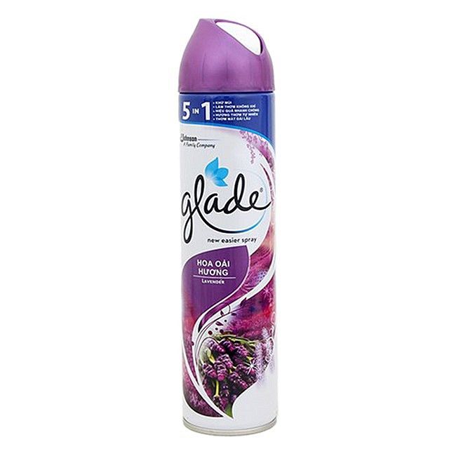 Xịt phòng glade 280ml hương oải hương