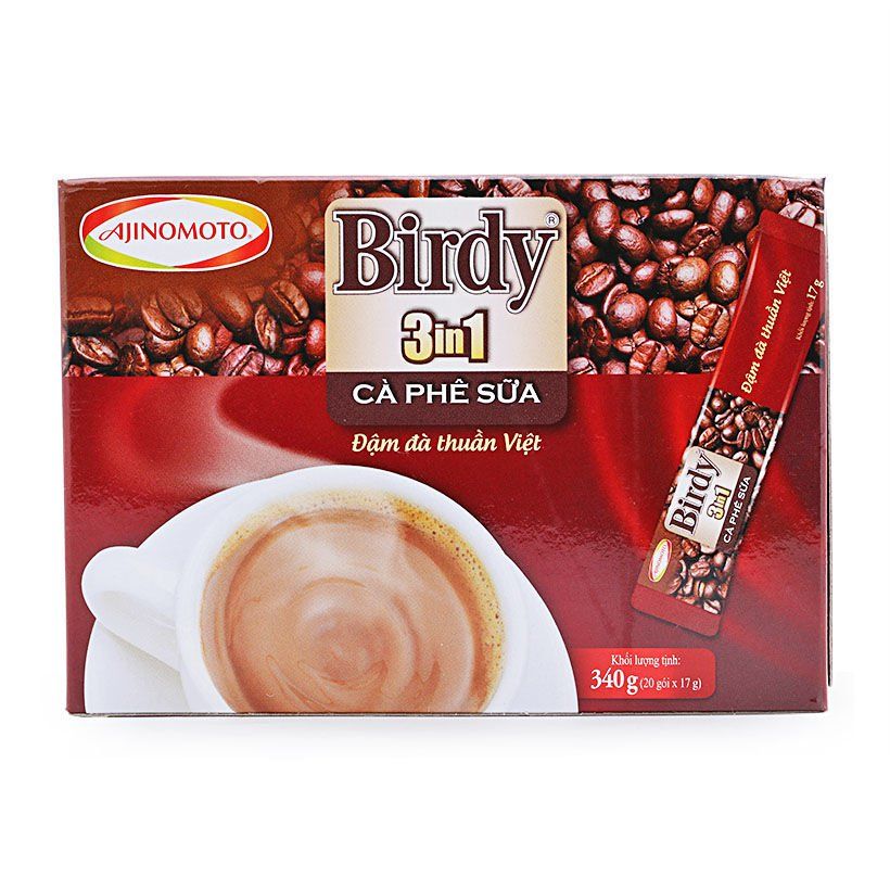 Birdy Cà Phê Sữa 3 In 1 (340g)