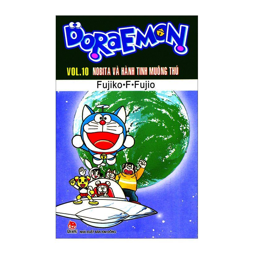 Doraemon - Vol 10 Nobita Và Hành Tinh Muôn Thú (Truyện Dài)