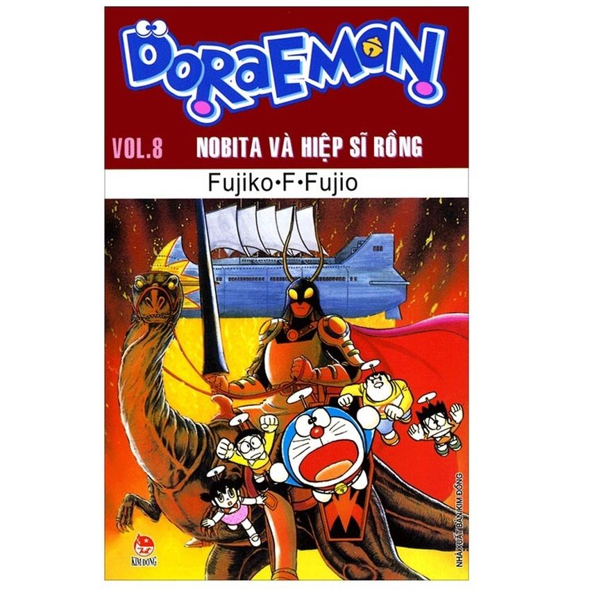 Doraemon - Vol.8 Nobita Và Hiệp Sĩ Rồng (Truyện Dài)