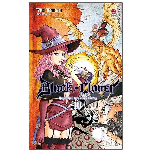 Black Clover - Tập 10: Quyết Định Trên Chiến Trường - Tặng Kèm Postcard