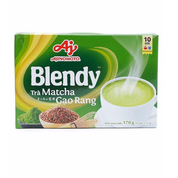 Blendy Trà Sữa Matcha Gạo Rang 170g