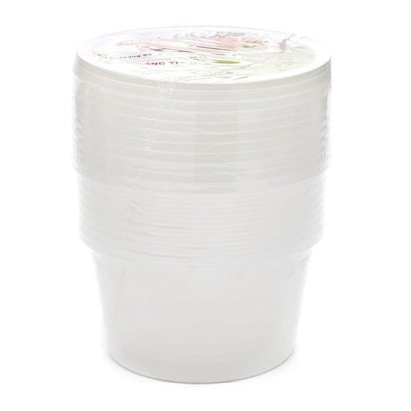 Bộ 10 Hộp Nhựa Tròn Đại Đồng Tiến L621-3 (450ml)