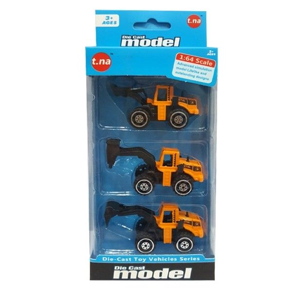 Bộ 3 Xe Mô Hình Kim Loại - TN-1018A