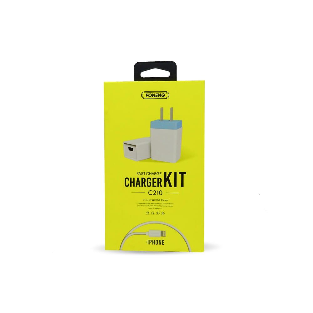 Bộ Cáp Sạc Nhanh Foneng C210 (IPhone)
