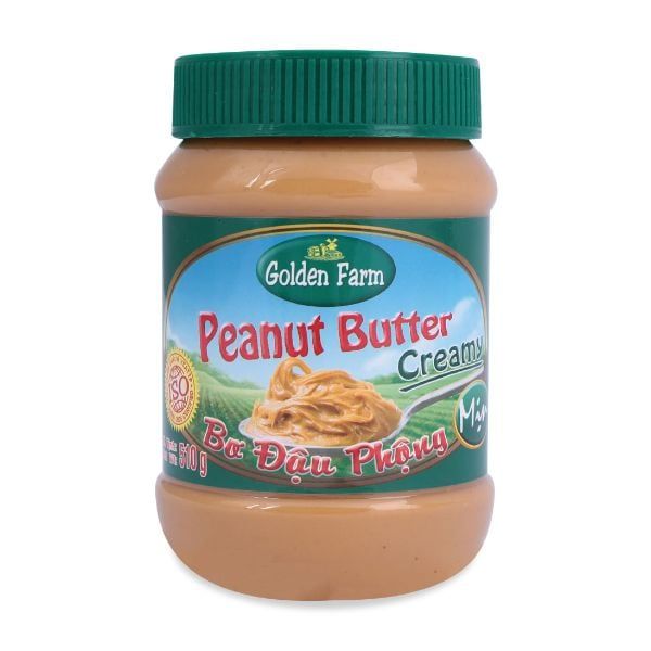 Bơ Đậu Phộng Mịn Golden Farm (510g)