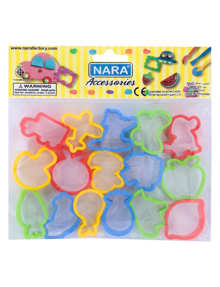 16SM-Bộ khuôn 16 món Kiddy Clay 16SM