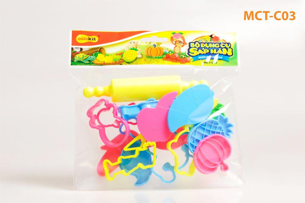 Bộ Khuôn Sáp Nặn Thiên Long - Colokit MCT-C03