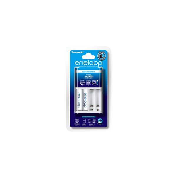 Bộ Sạc Pin Panasonic Kèm 2 Pin Sạc 2A