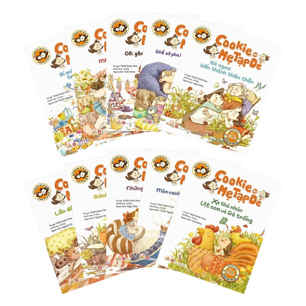 Bộ Truyện Cookie Và Mẹ Tạp Dề ( 10 Quyển )