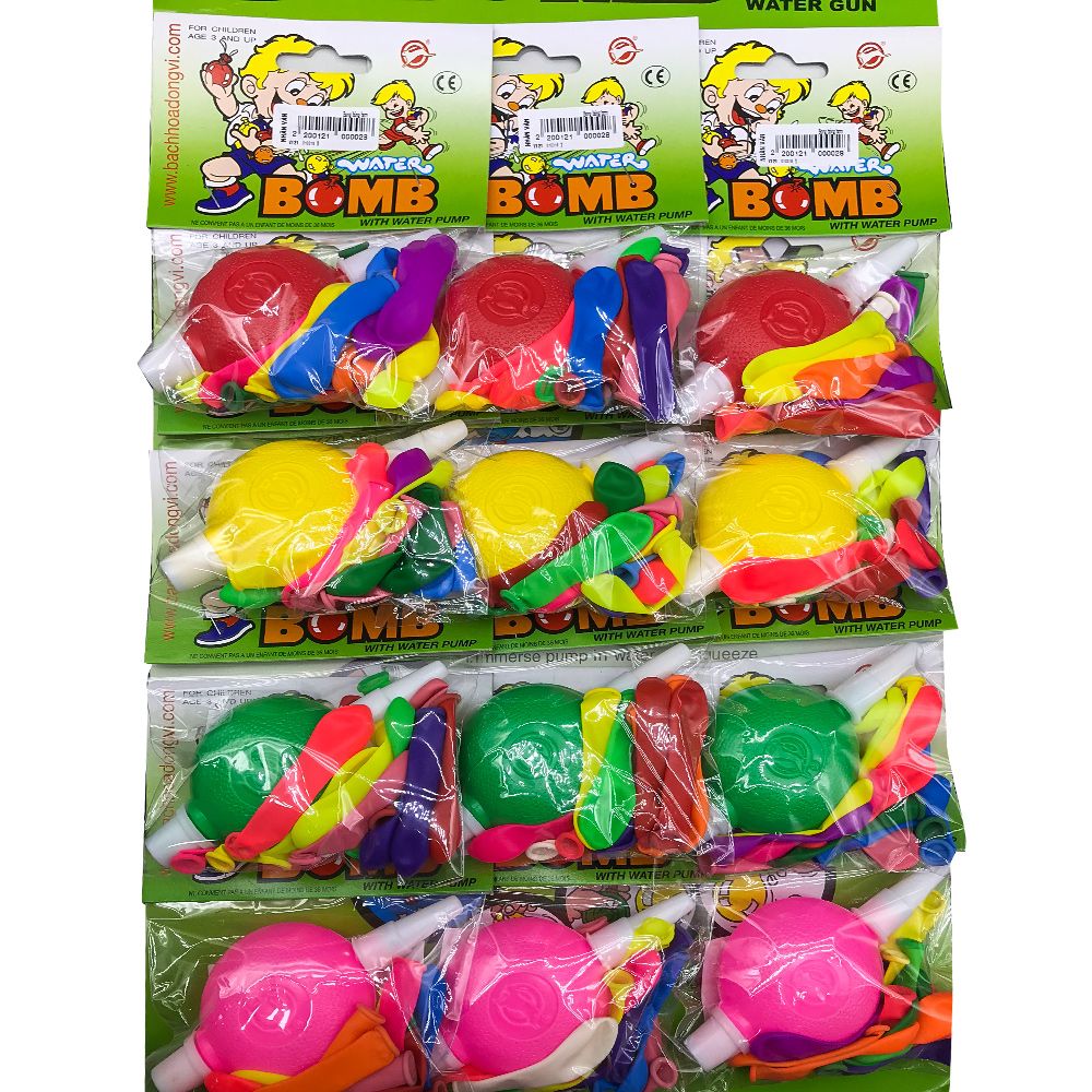 Bong Bóng Và Đồ Bơm Bóng Bóng Water Bomb